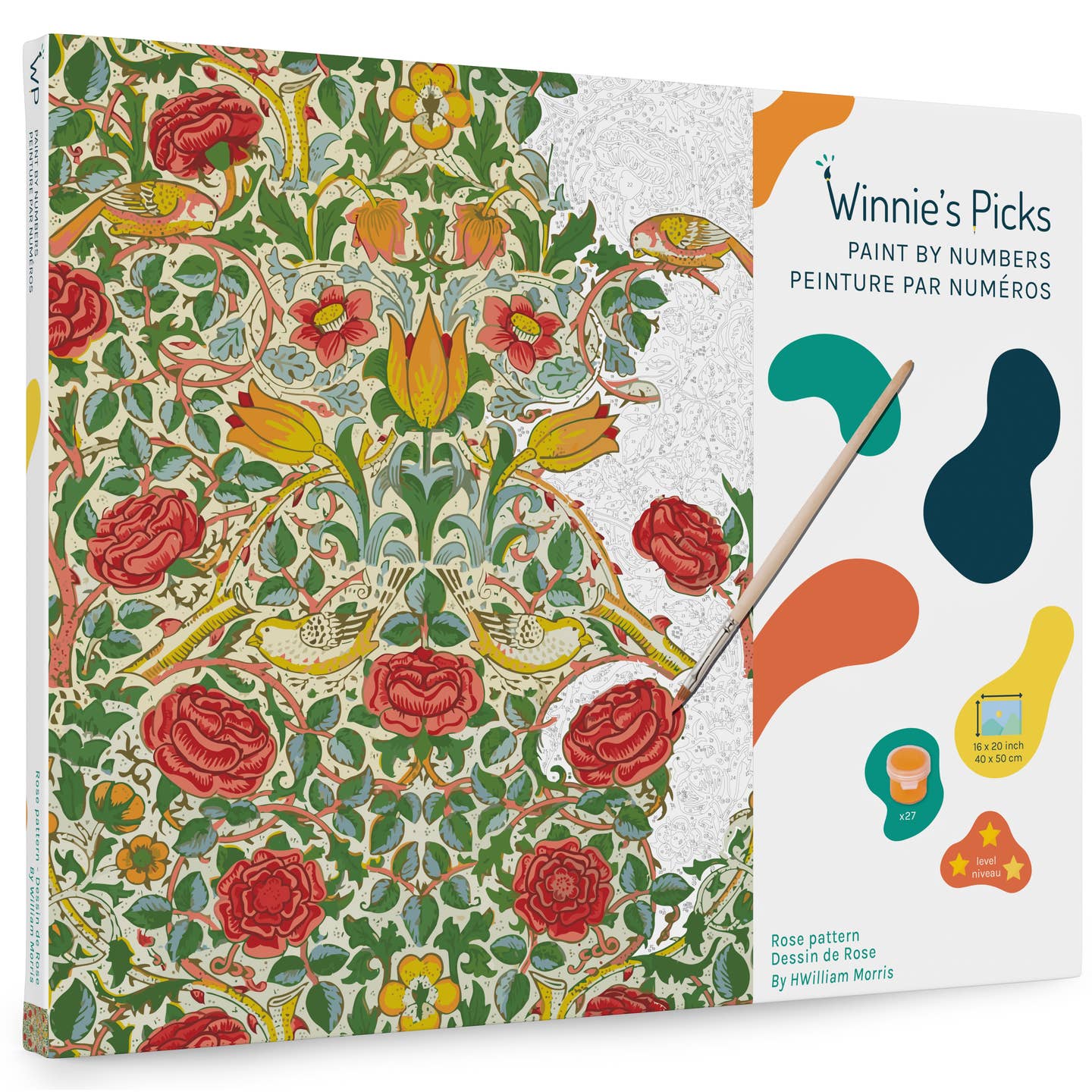 Rose Pattern, By William Morris