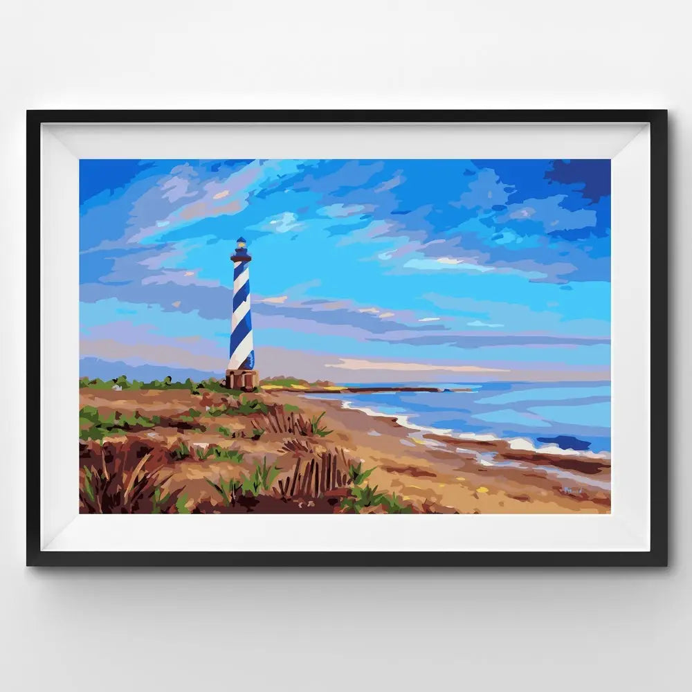 Evening At Cape Hatteras - Paint By Numbers