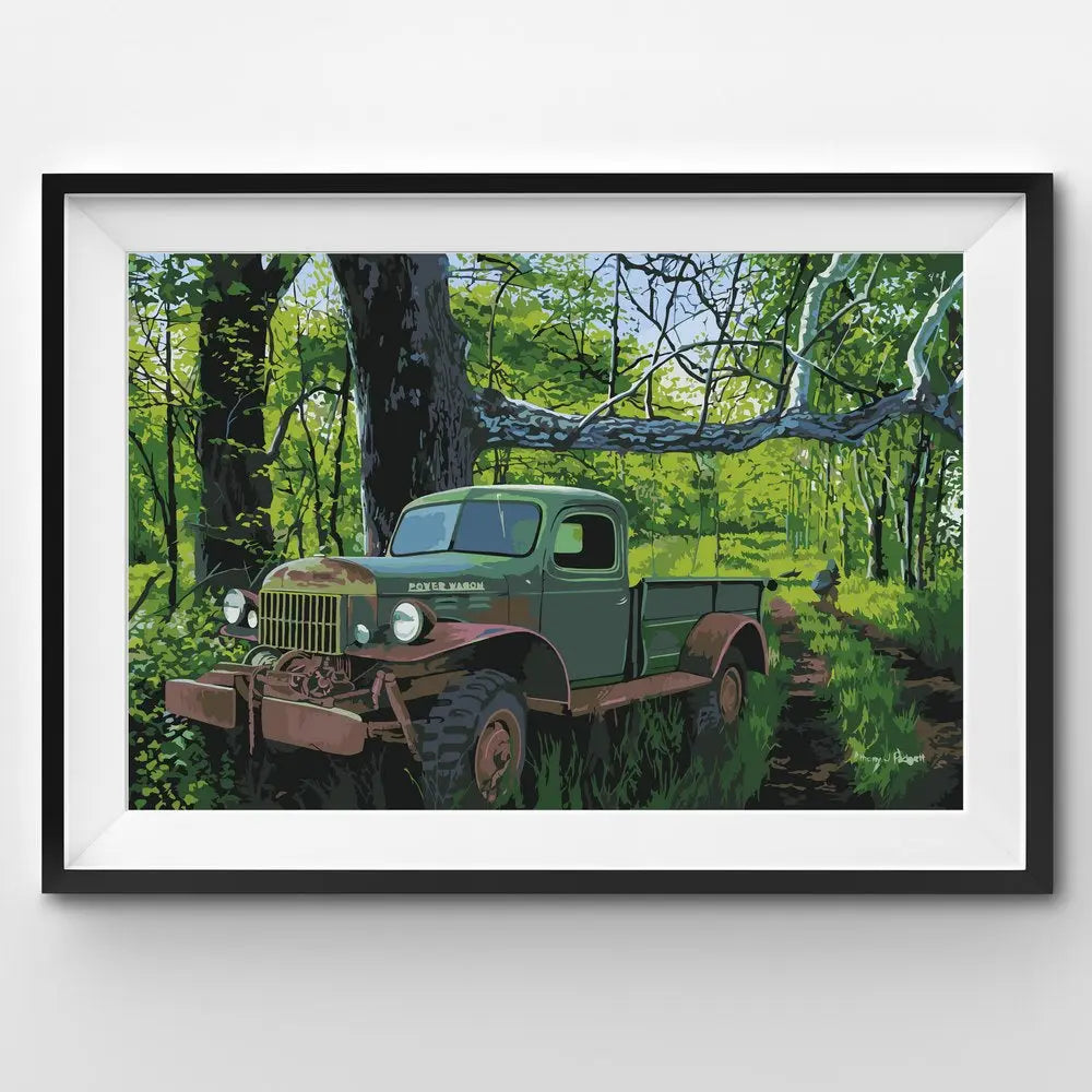The Ol' Power Wagon - Paint By Numbers