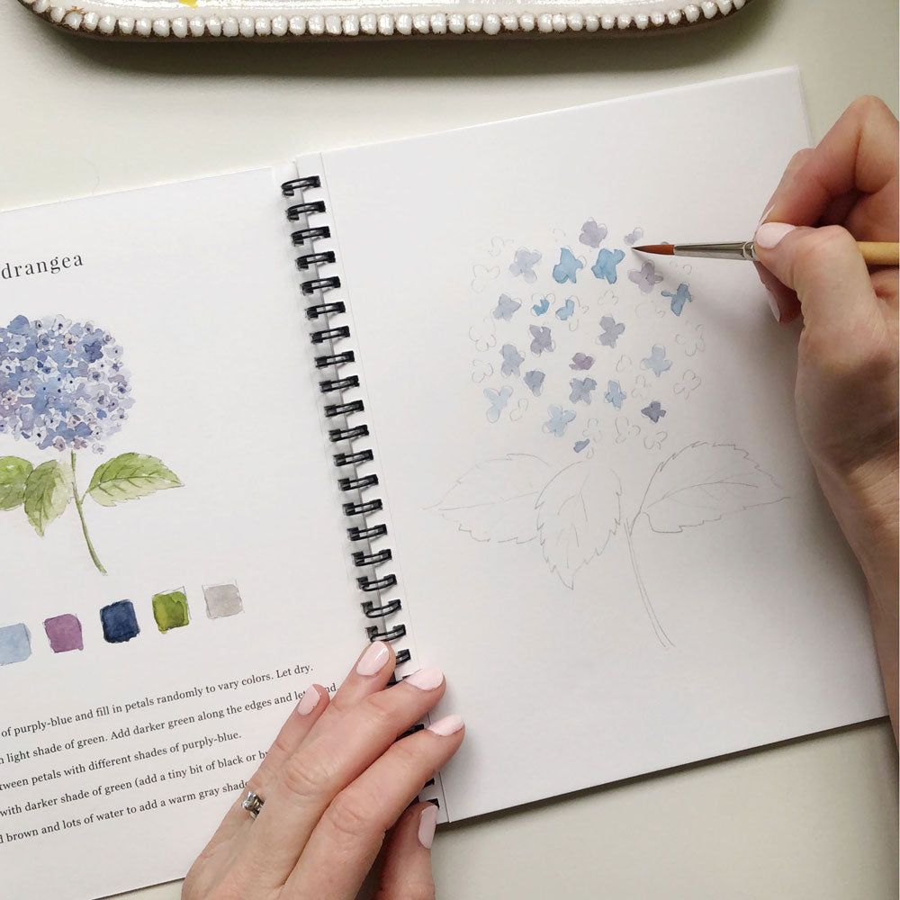 Emily Lex Studio- Flowers Watercolor Workbook
