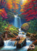 Mystic Falls in Autumn puzzle (1000 pc)