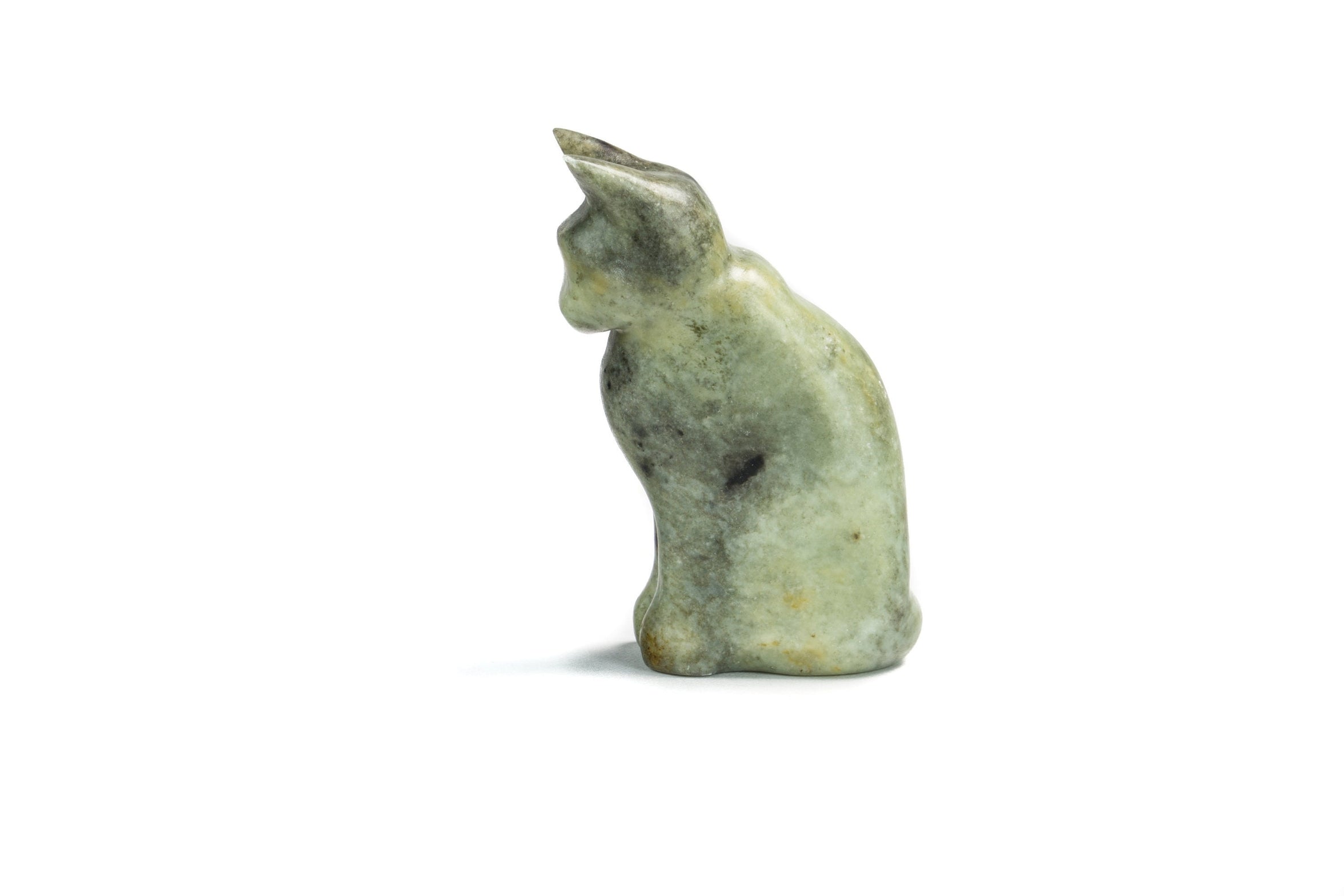 CAUK Cat Soapstone Carving and Whittling