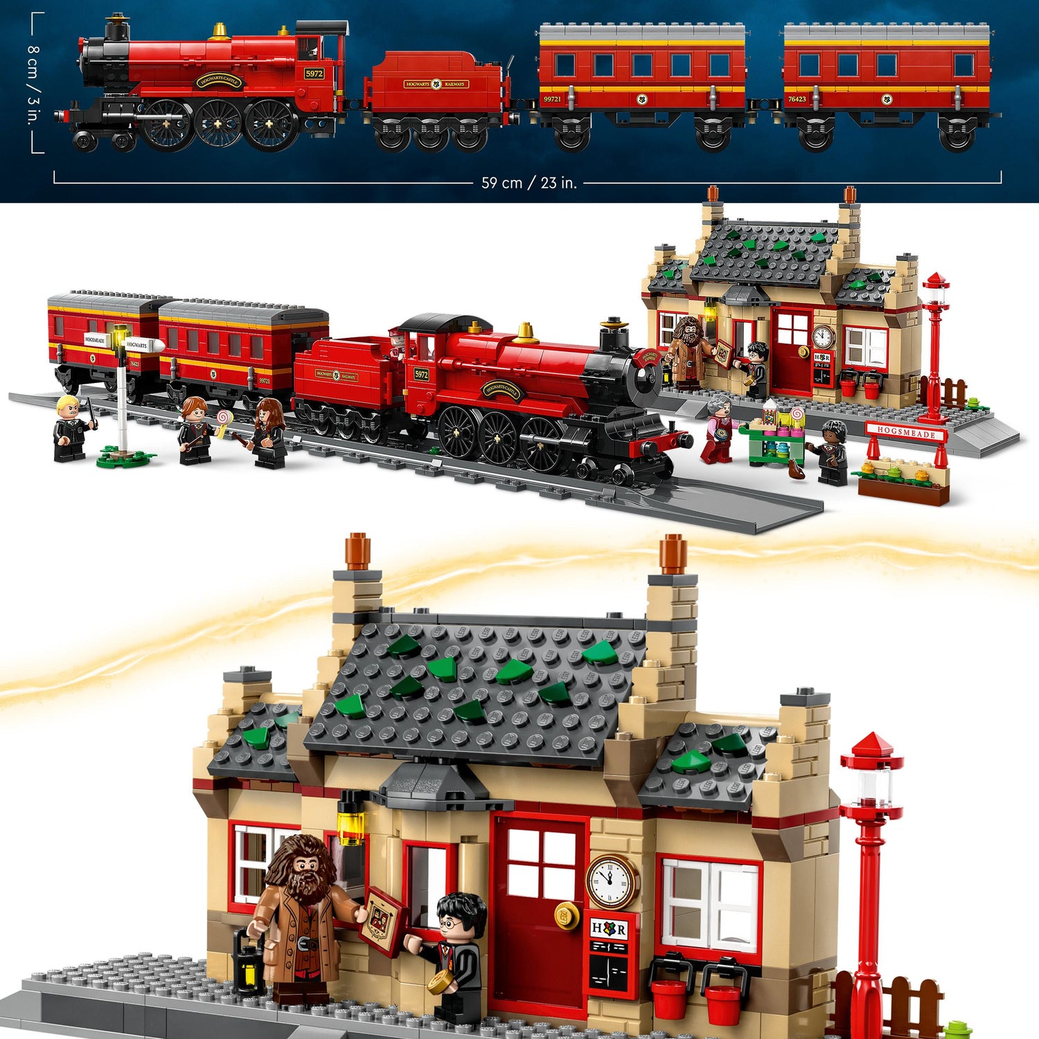 LEGO® Harry Potter Hogwarts Express & Hogsmeade Station
