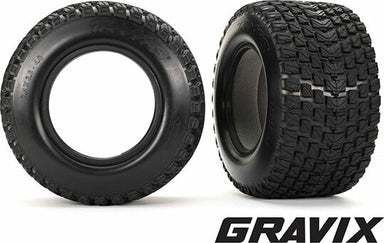 Tires, Gravix™ (Left and Right)/ Foam Inserts (2)