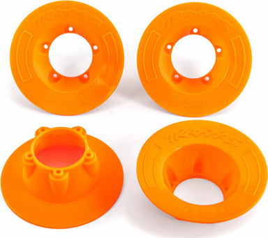 Wheel Covers, Orange (4) (fits #9572 Wheels)