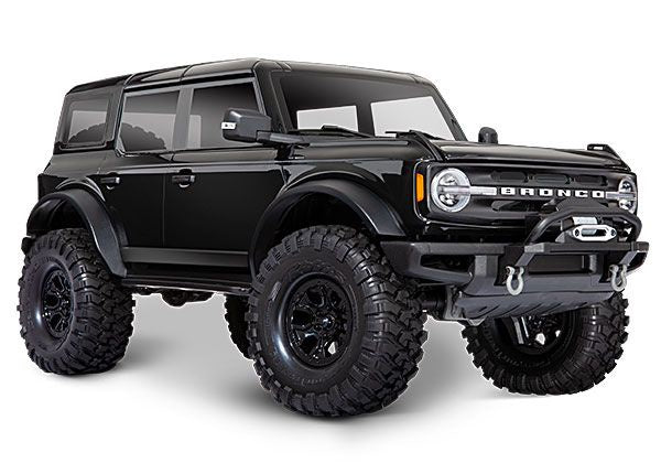 92076-4  BLACK TRX-4® Scale and Trail® Crawler with Ford® Bronco BodyD Electric Truck with TQi™: 4W