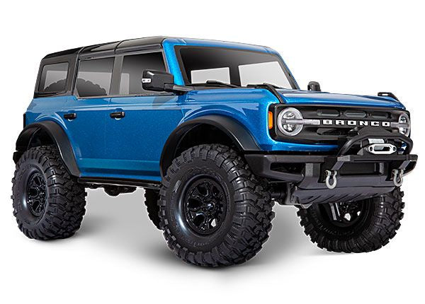 92076-4  VELOCITY BLUE TRX-4® Scale and Trail® Crawler with Ford® Bronco Body: 4WD Electric Truck with TQi™