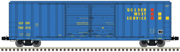 Atlas FMC 5503 52' Double-Door Boxcar Golden West Service GWS 780002 -- 150-20006294