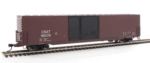 Walthers 60' Pullman-Standard Auto Parts Boxcar (10' and 6' doors) - CSX Transportation #165178