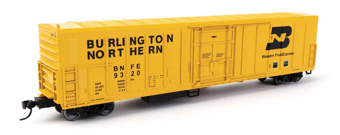 910-3978 57' Mechanical Reefer - Ready to Run -- Burlington Northern BNFE #9320