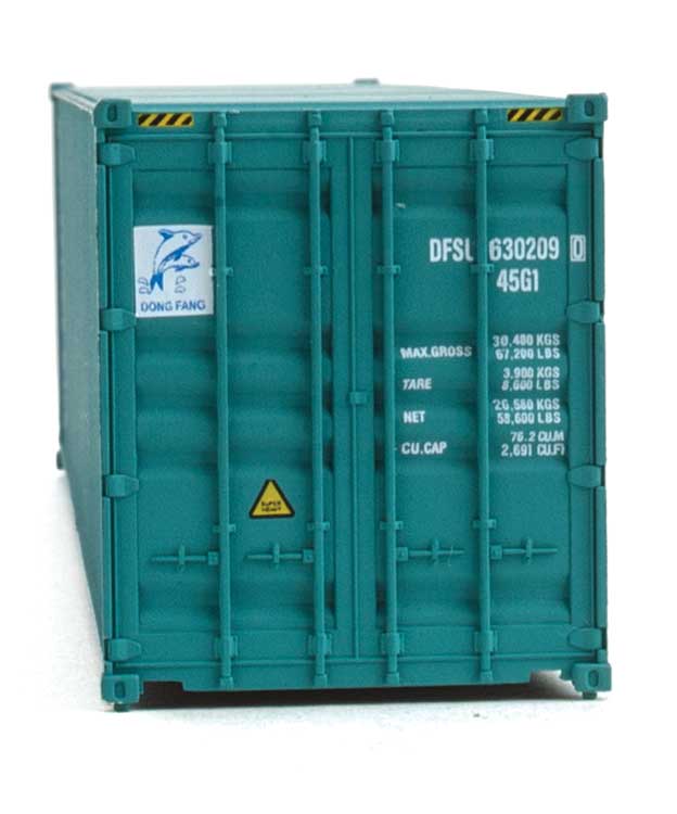 949-8268 40' Hi-Cube Corrugated-Side Container