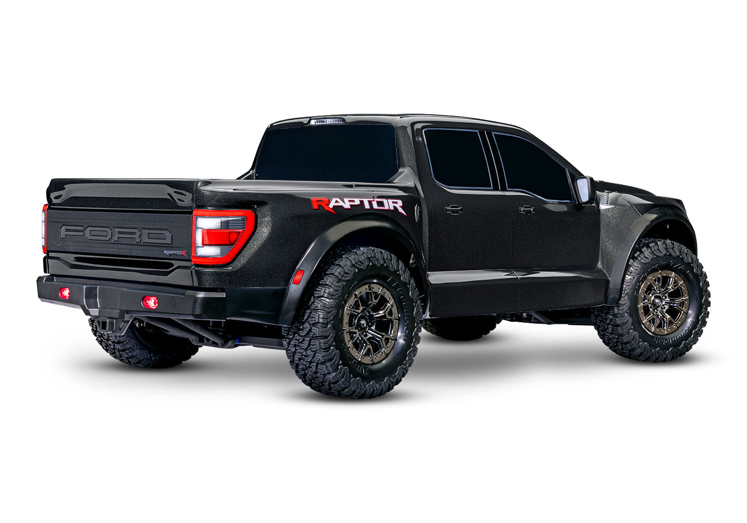 101076-4-BLK Ford Raptor R: 4X4 VXL 1/10 Scale 4X4 Brushless Replica Truck