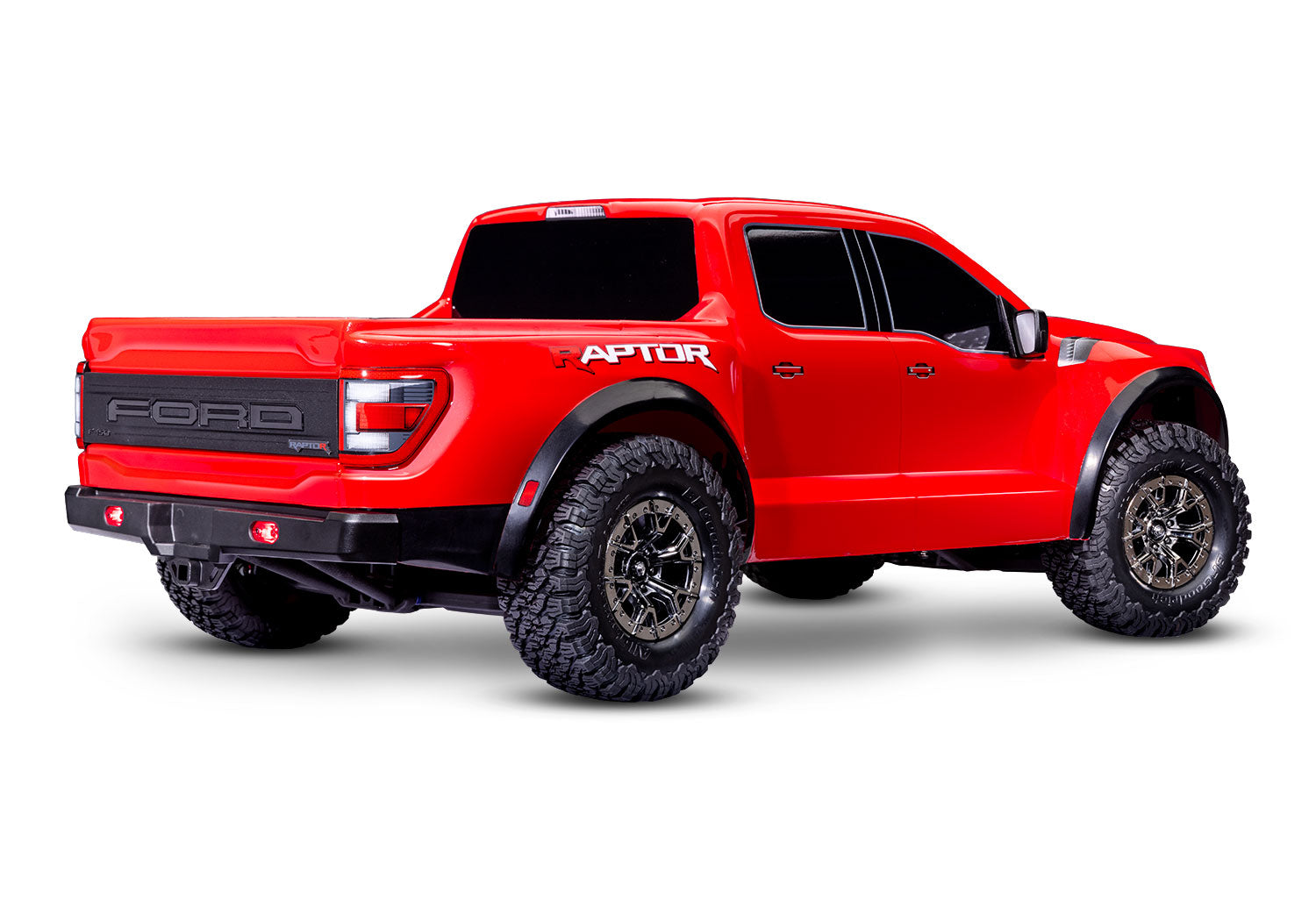 Ford Raptor R: 4X4 VXL 1/10 Scale 4X4 Brushless Replica Truck RED