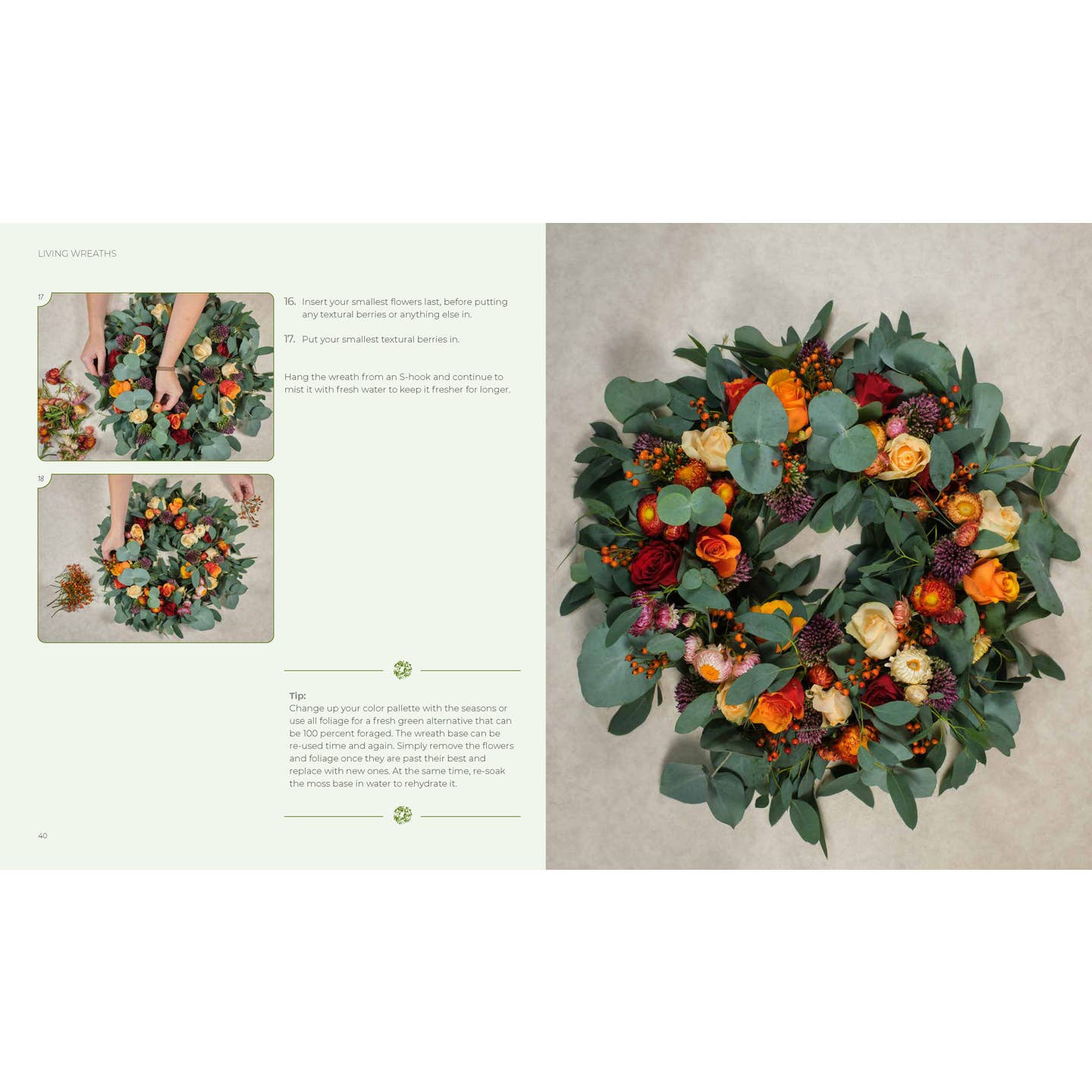 Wreaths: Fresh, Foliage, Foraged, and Faux