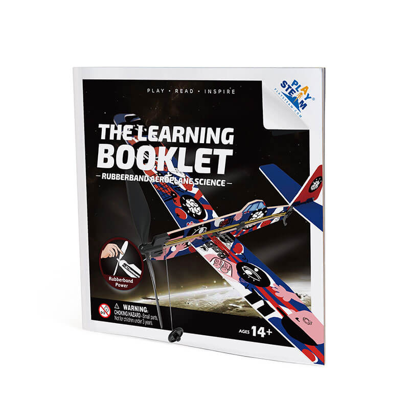 Rubber Band Airplane Science - Low Wing - PYSXP04201D