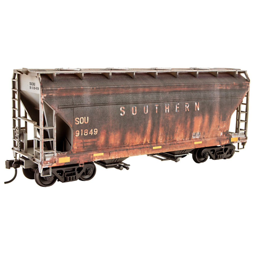 489-2200002 ACF 2-Bay Covered Hopper - Kit -- Southern Railway #91849