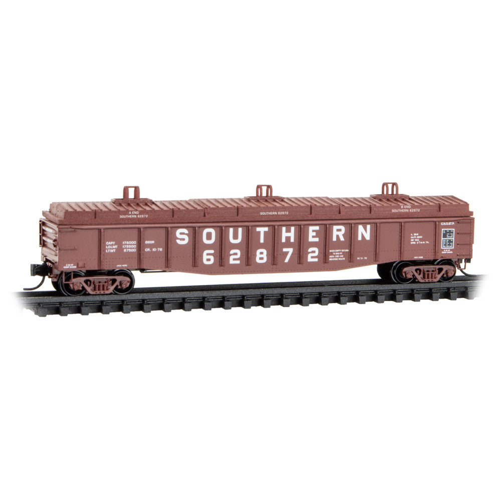 10500036 N Southern  50' Steel Side, 14 Panel, Fixed End Gondola, Fishbelly Sides