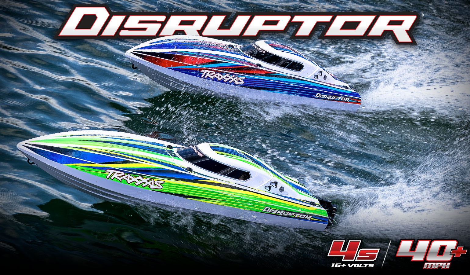 106064-4 Disruptor 4s Boat **AVAILABLE FOR IN-STORE PURCHASE ONLY SEPT 20th**