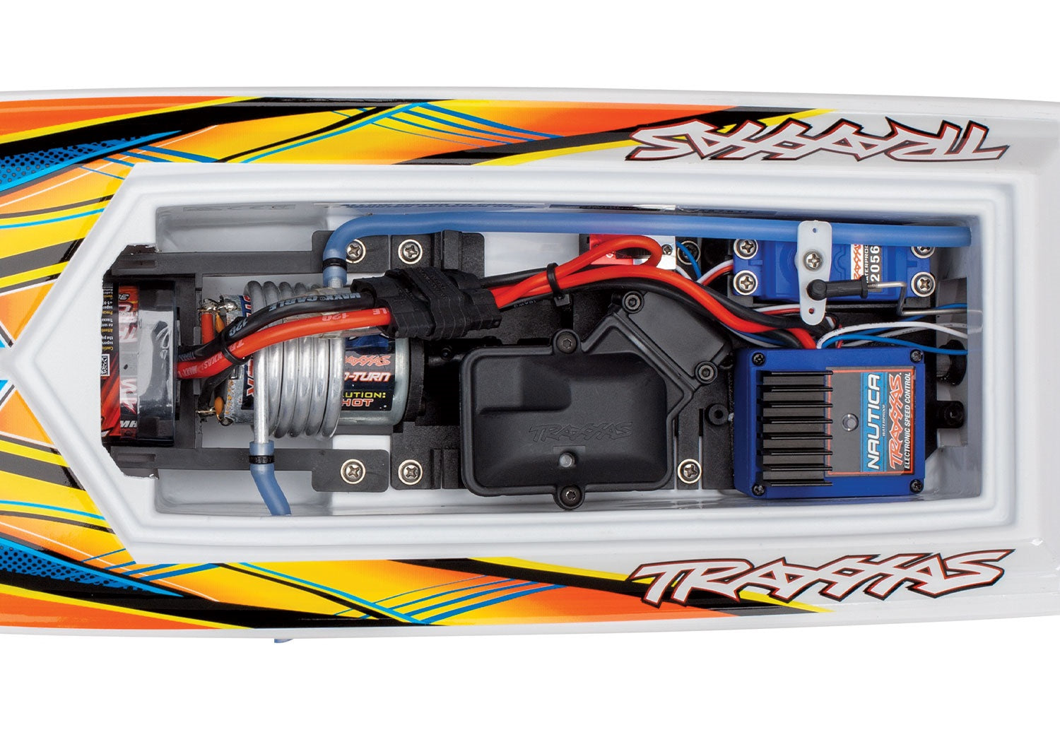 38104-8 Orange Blast: High Performance Race Boat with TQ™ 2.4GHz Radio System