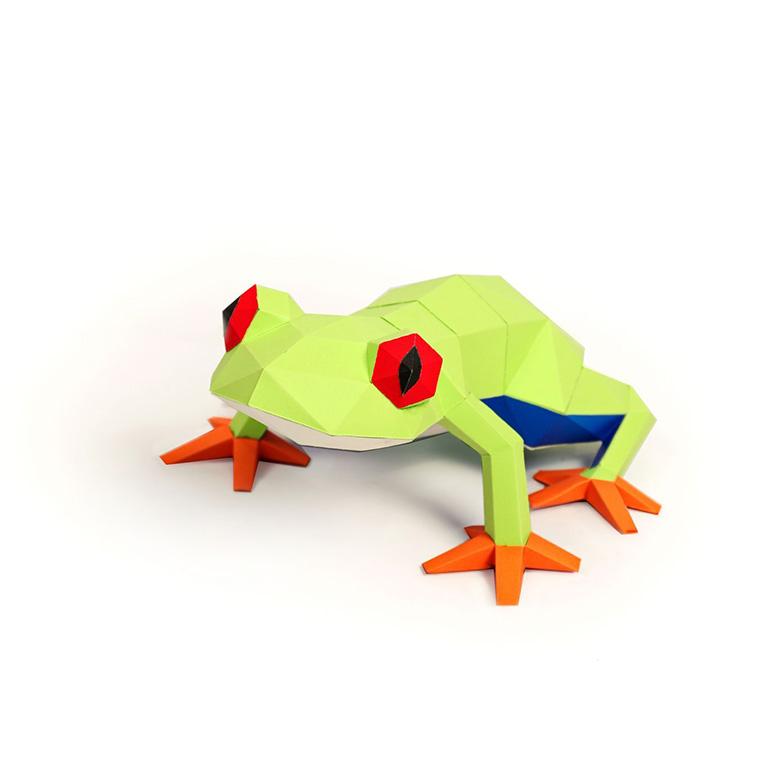 FROTGR Frog 3D Unique Table Lamps Origami Model