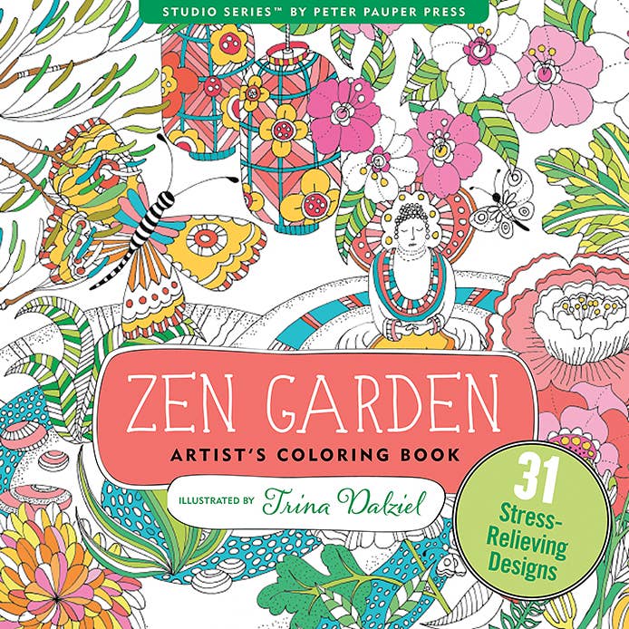 Zen Garden Coloring Book