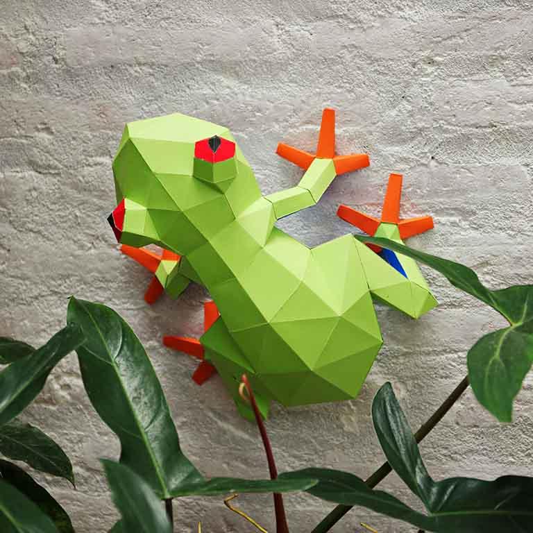 FROTGR Frog 3D Unique Table Lamps Origami Model