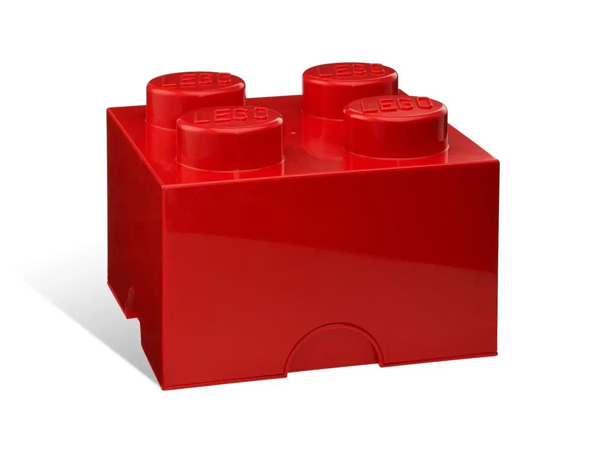 40030630 LEGO Storage Brick 4 Bright Red