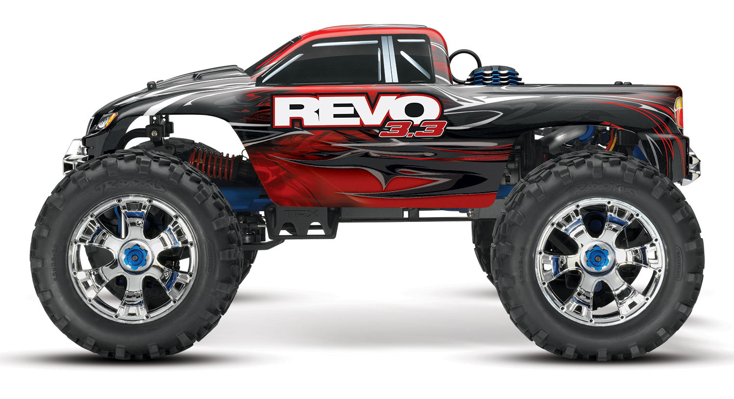53097-3 - Revo® 3.3: 1/10 Scale 4WD Nitro-Powered RED