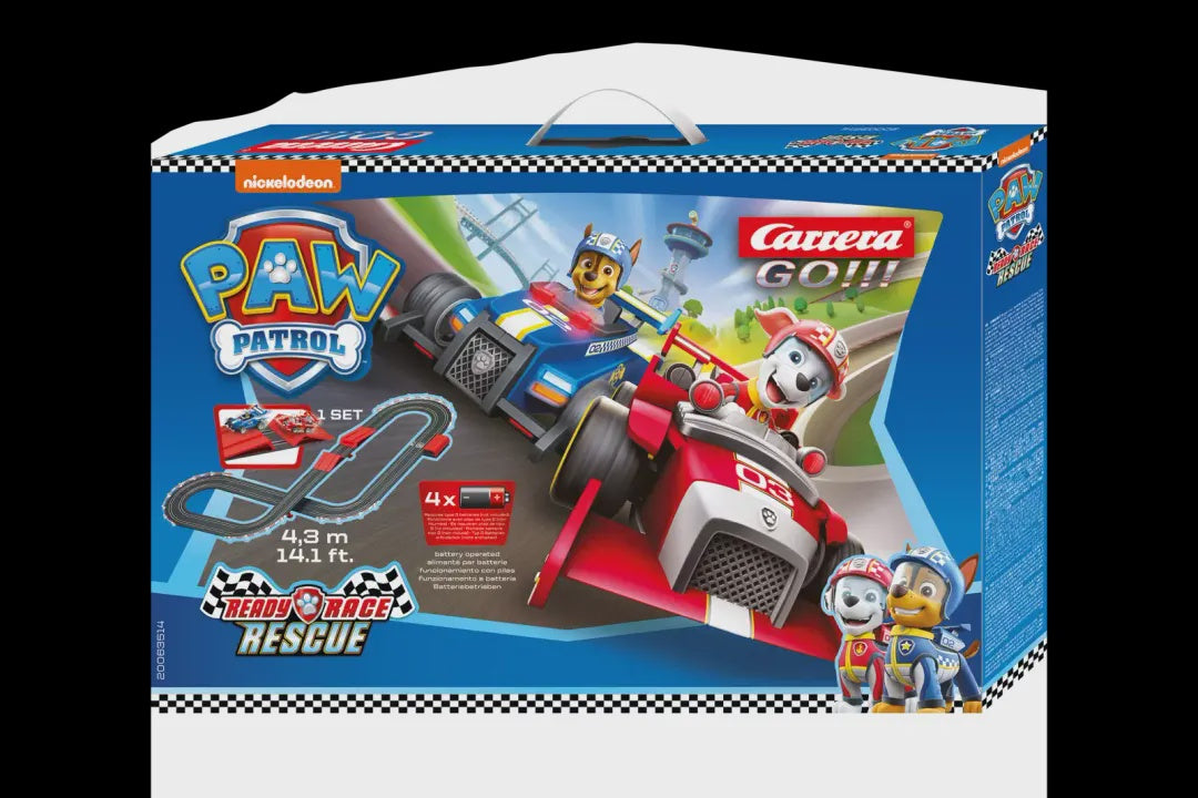 20063514 Carrera GO!!! Paw Patrol - Ready Race Rescue Slot Car Racing Set