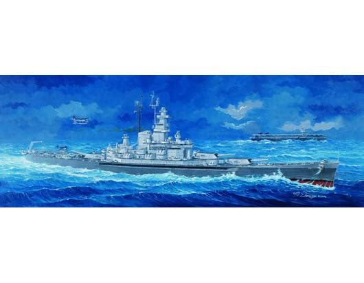 1/350 USS Massachusetts BB59 Battleship - TSM-5306