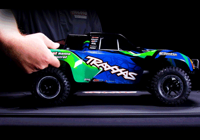 58276-74 Green Slash® VXL: 1/10 Scale 2WD Brushless Short Course Racing Truck with TQi™