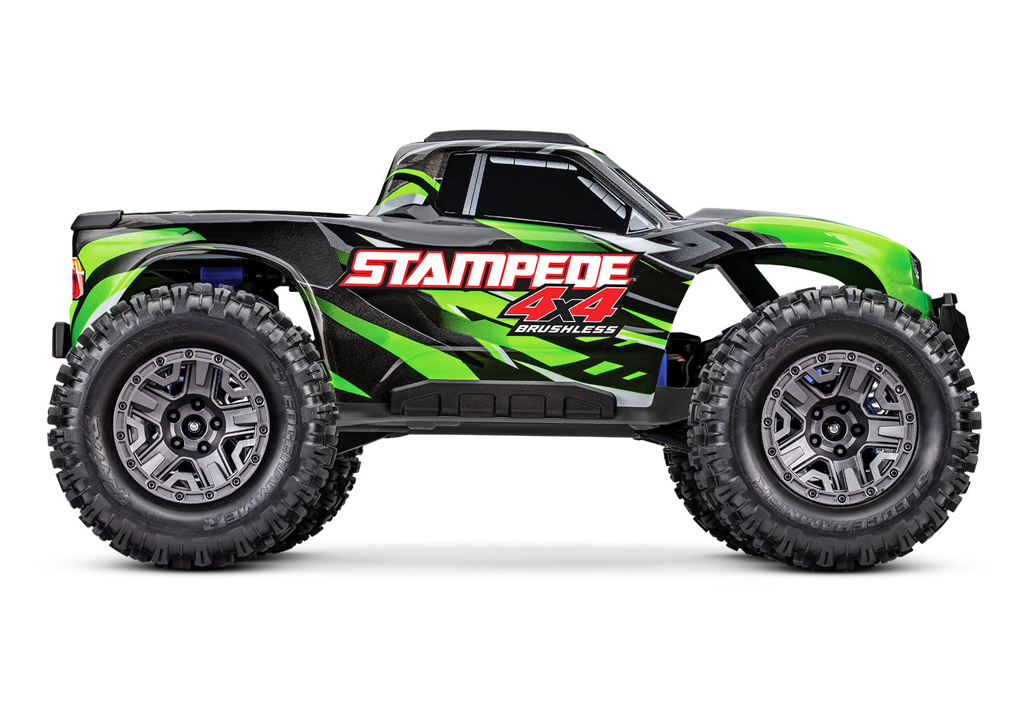 67154-4-GRN  STAMPEDE 4X4 BL-2S Brushless: 1/10 Scale 4WD Monster Truck