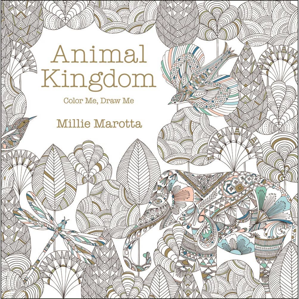 Millie Marotta Animal Kingdom Coloring Book