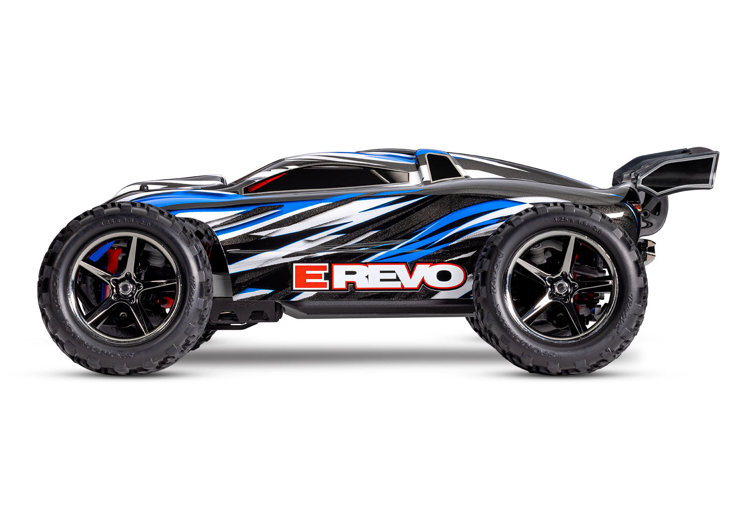 71054-8 Blue E-Revo®: 1/16-Scale 4WD Racing Monster Truck with TQ™ 2.4GHz Radio System