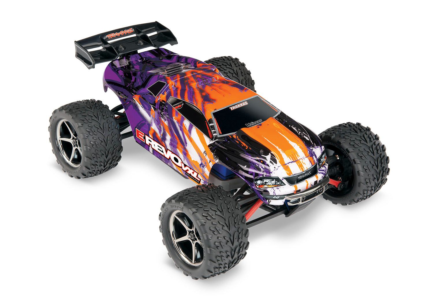 71076-8 Purple E-Revo® VXL: 1/16-Scale 4WD Brushless Monster Truck with TQi™
