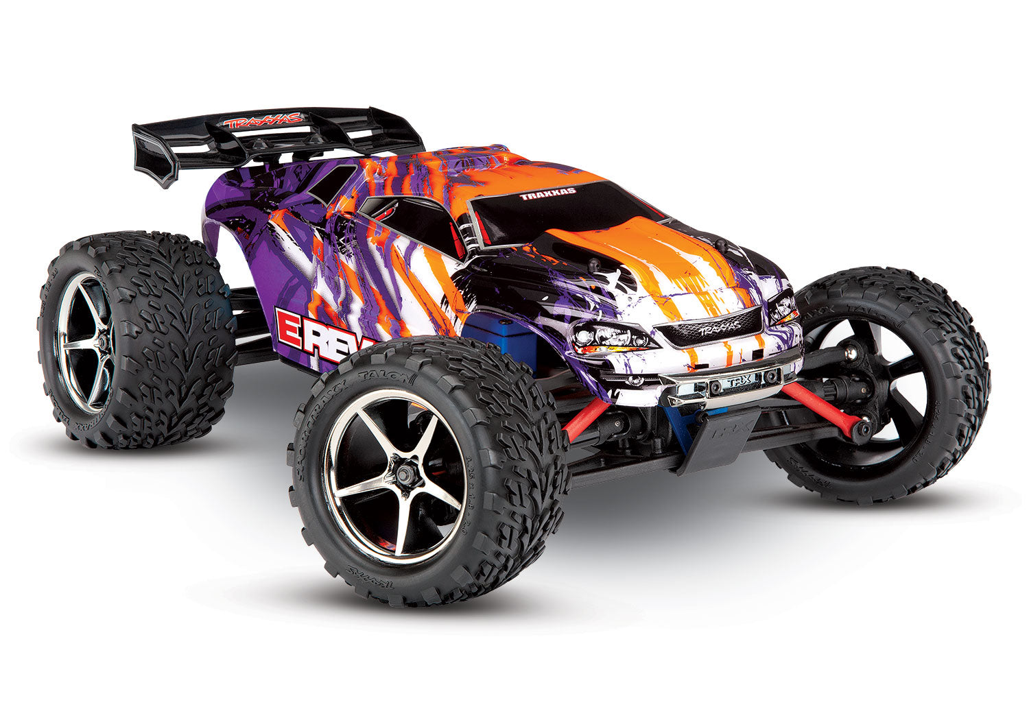 71076-8 Purple E-Revo® VXL: 1/16-Scale 4WD Brushless Monster Truck with TQi™