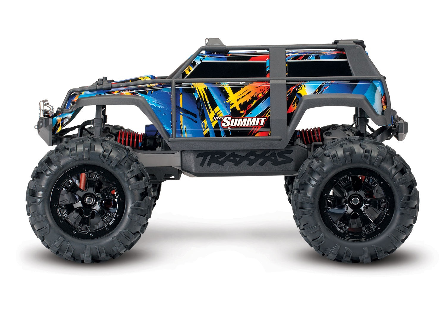 TRAXXAS Summit 1/16 Scale 4WD Electric Extreme Terrain Monster Truck. Ready-To-Race - 72054-5