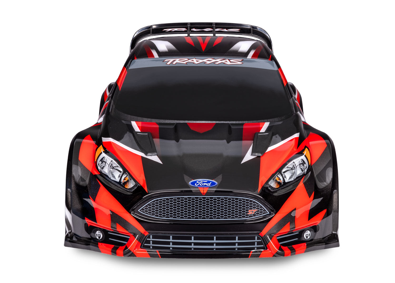 Red Ford® Fiesta® ST Rally Brushless: 1/10 Scale Electric Rally Racer with TQ™ 2.4GHz Radio System