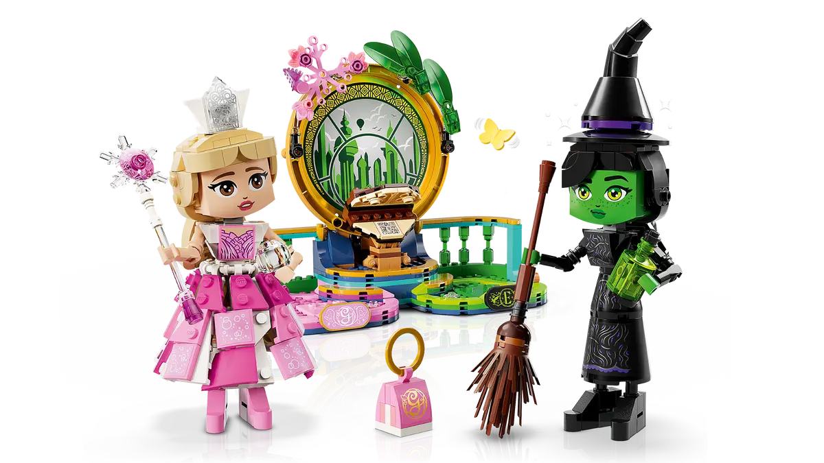 75682 Wicked Elphaba & Glinda Figures