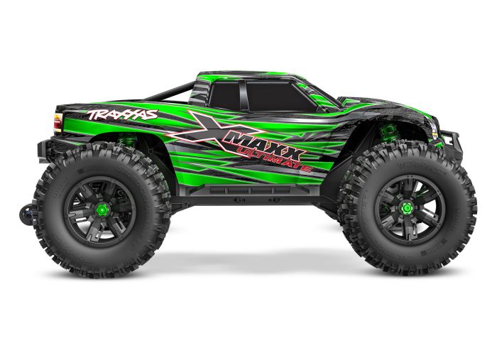 77097-4 Green X-Maxx® Ultimate: Brushless Electric Monster Truck with TQi™ **IN-STORE PICK UP ONLY**
