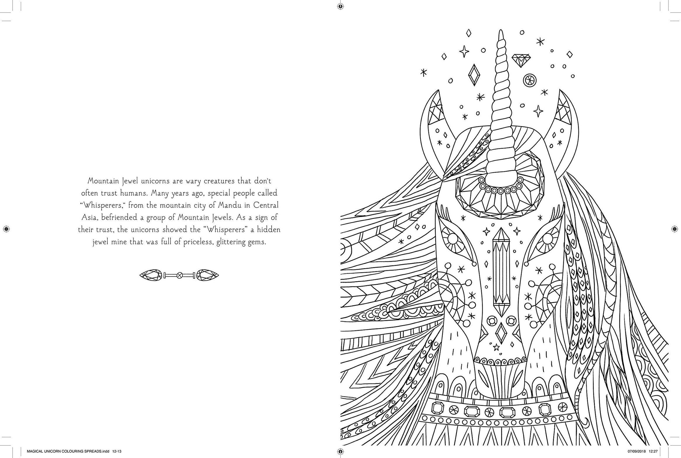 Magical Unicorn Society Official Coloring Book