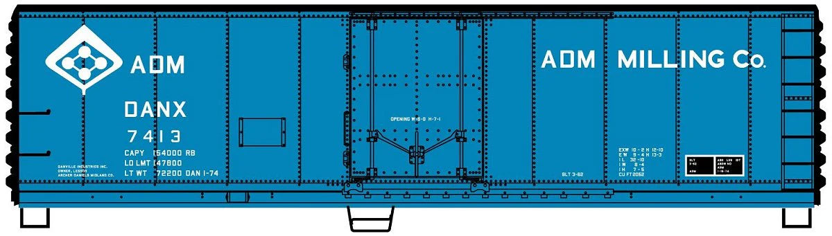 81642 Steel Reefer ADM Milling