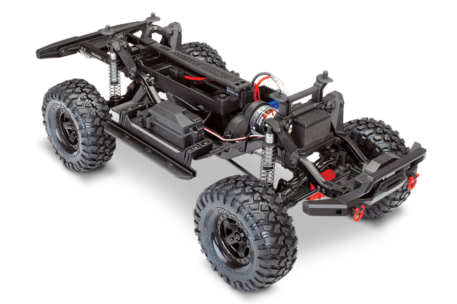 TRAXXAS TRX-4 Sport: 4WD Electric Truck with TQ 2.4GHz (Red) - 82024-4