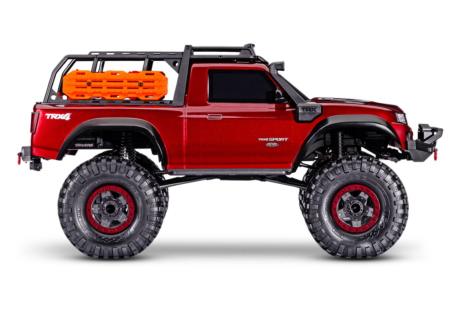 82044-4 RED TRX-4 Sport High Trail Edition: 4WD Electric Truck with TQ™ 2.4GHz Radio System