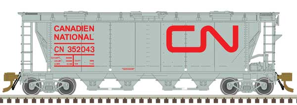 150-20007157 Slab-Side Covered Hopper -  Canadian National #352100