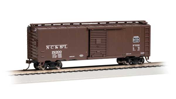 160-15014 Steam-Era 40' Steel Boxcar  Nashville, Chattanooga & St. Louis #18300