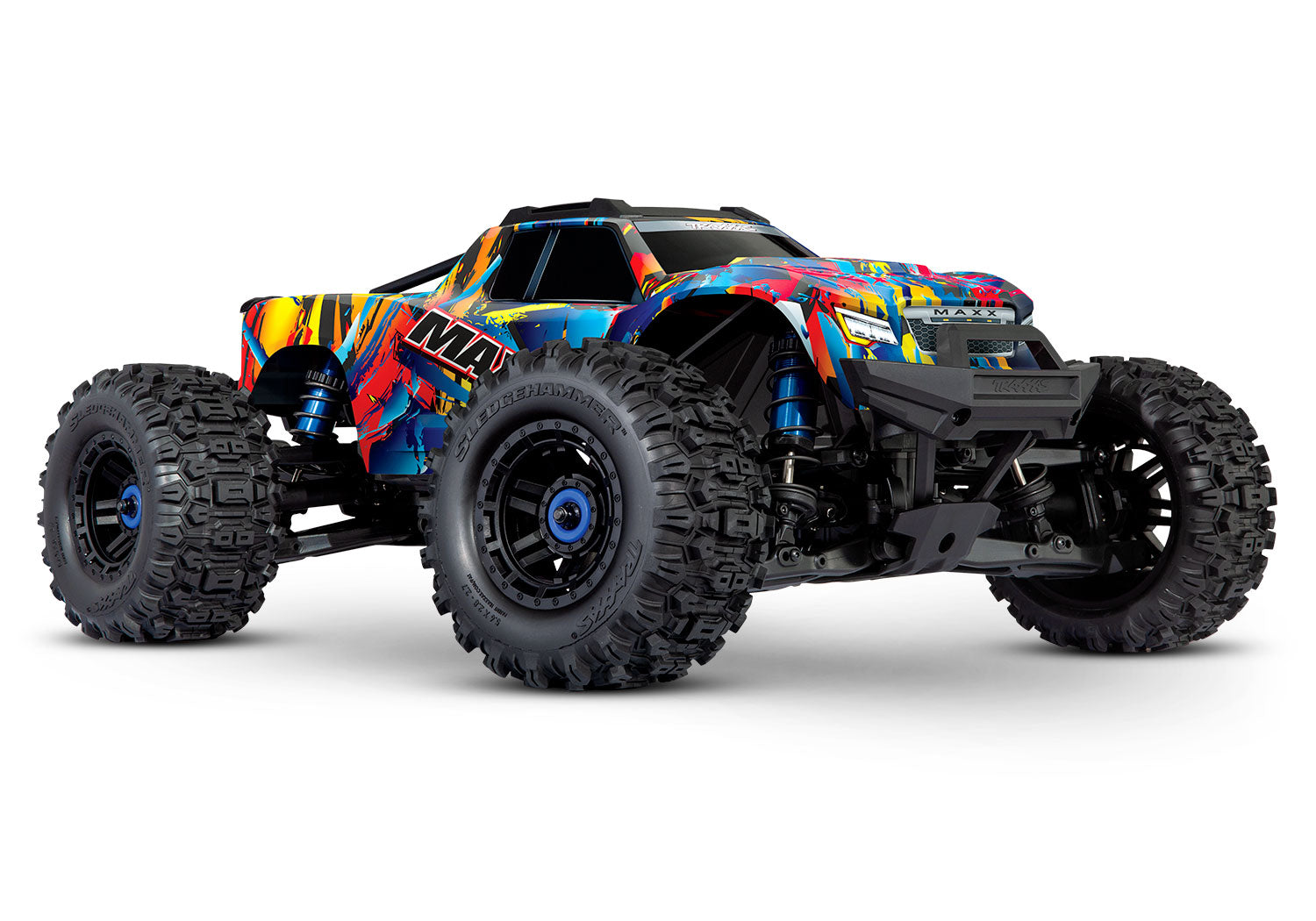 89086-4 Rock N Roll Maxx®: 1/10 Scale 4WD Brushless Electric Monster Truck with TQi™