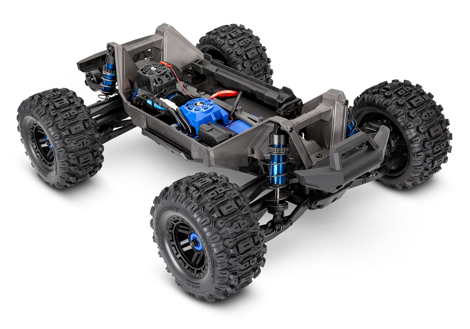 89086-4 Red Maxx®: 1/10 Scale 4WD Brushless Electric Monster Truck with TQi™