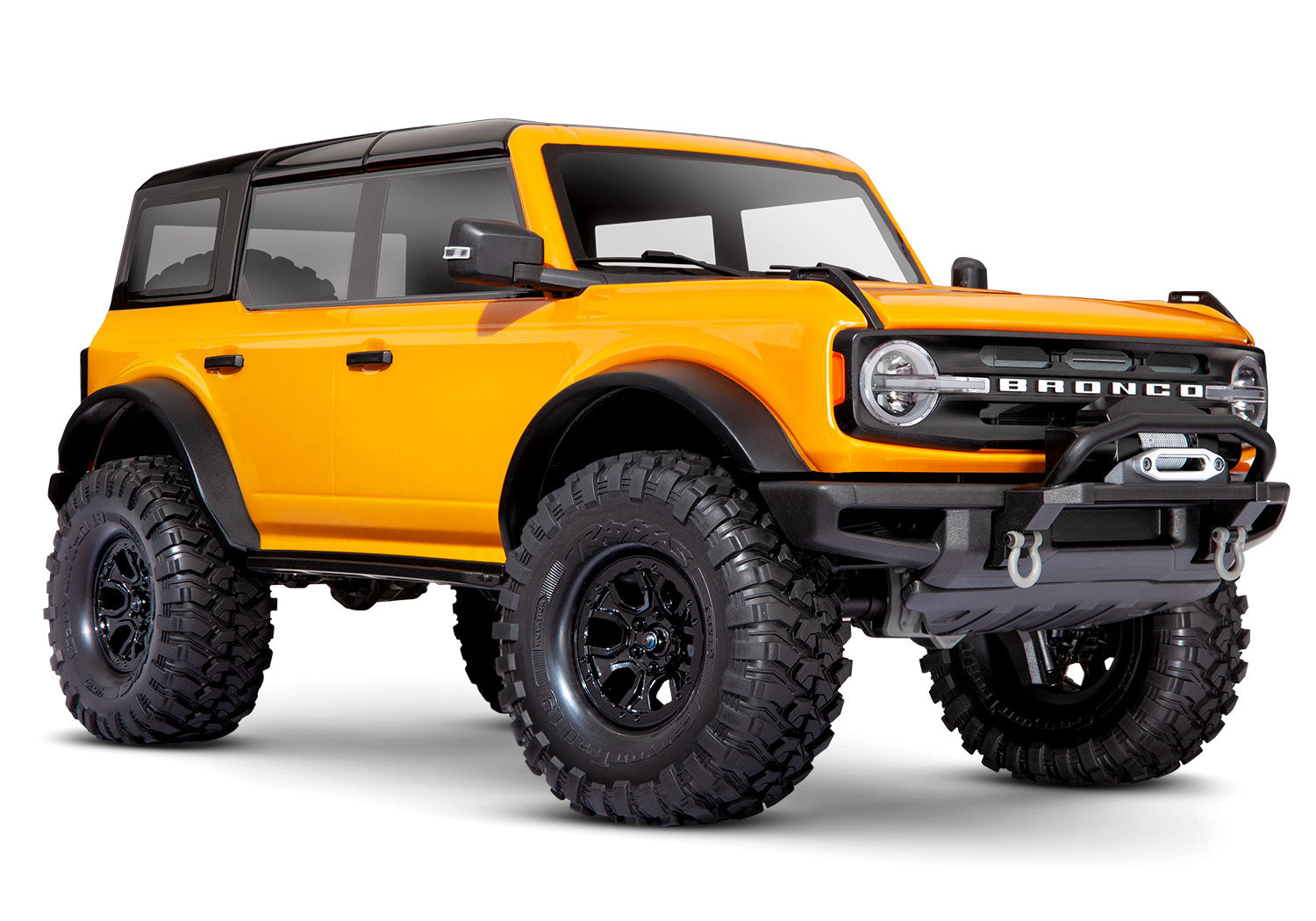 92076-4 ORANGE TRX-4® 1/10 Crawler with Ford® Bronco Body: 4WD Electric Truck with TQi™