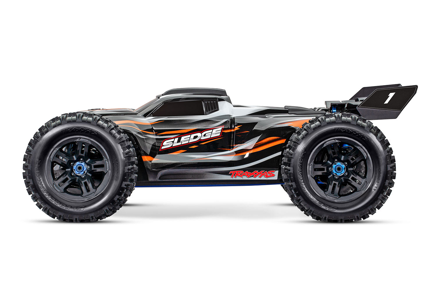 TRAXXAS 1/8 SLEDGE 4WD BRUSHLESS MT - 95076-4-ORNG